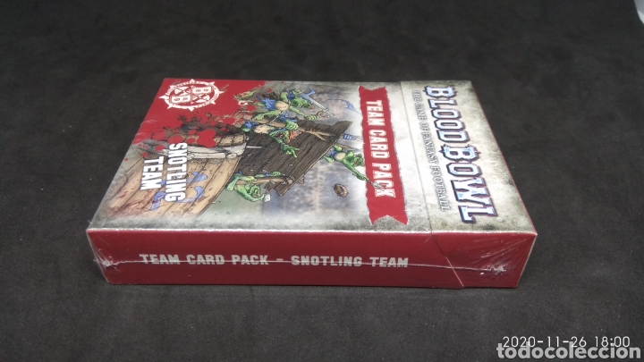 Juegos antiguos: Snotgling, SnotglingTeam, Team Card Pack, Blood Bowl - Foto 4