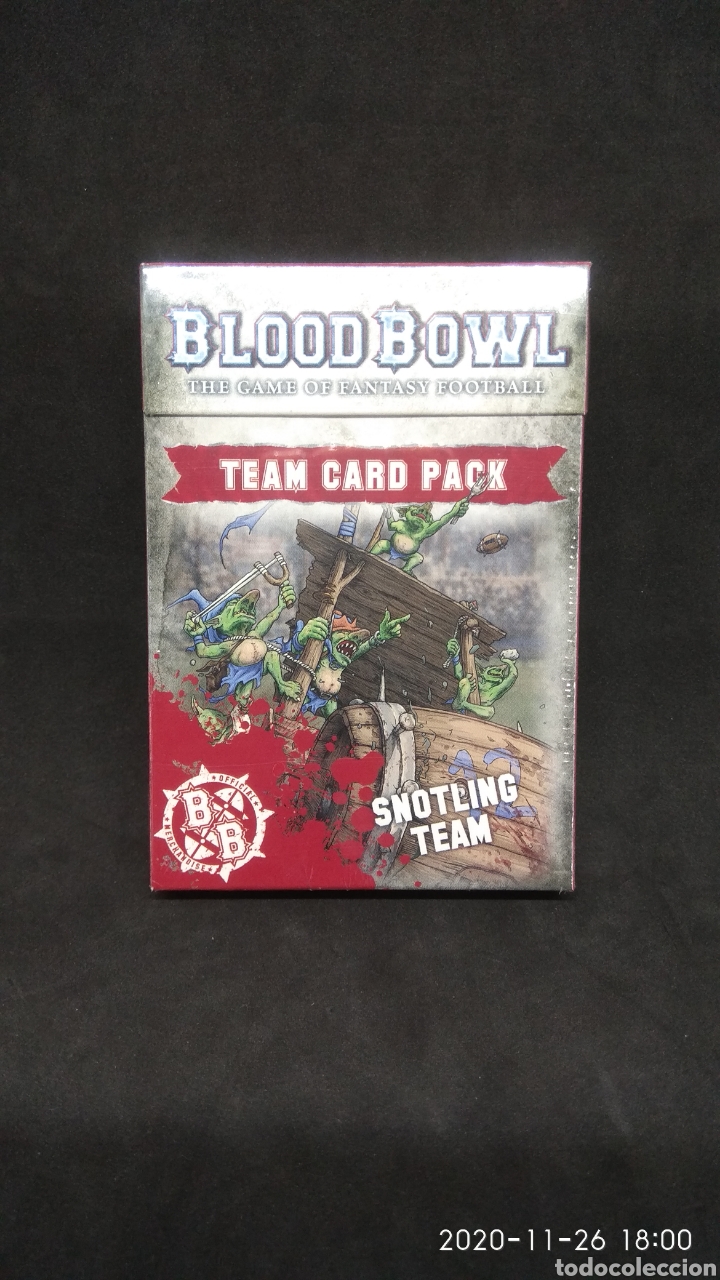 Juegos antiguos: Snotgling, SnotglingTeam, Team Card Pack, Blood Bowl - Foto 1
