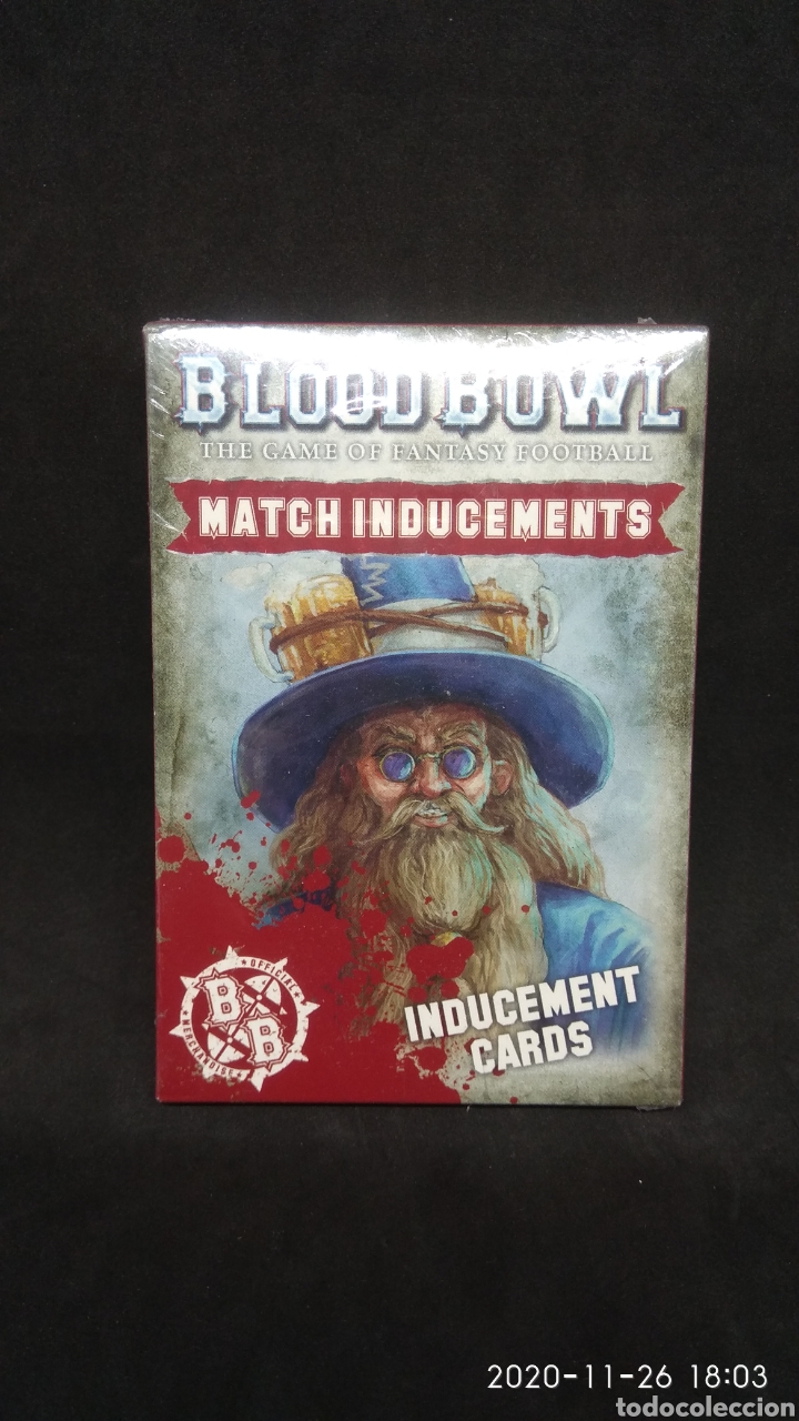 Juegos antiguos: Match Inducements, Blood Bowl - Foto 1