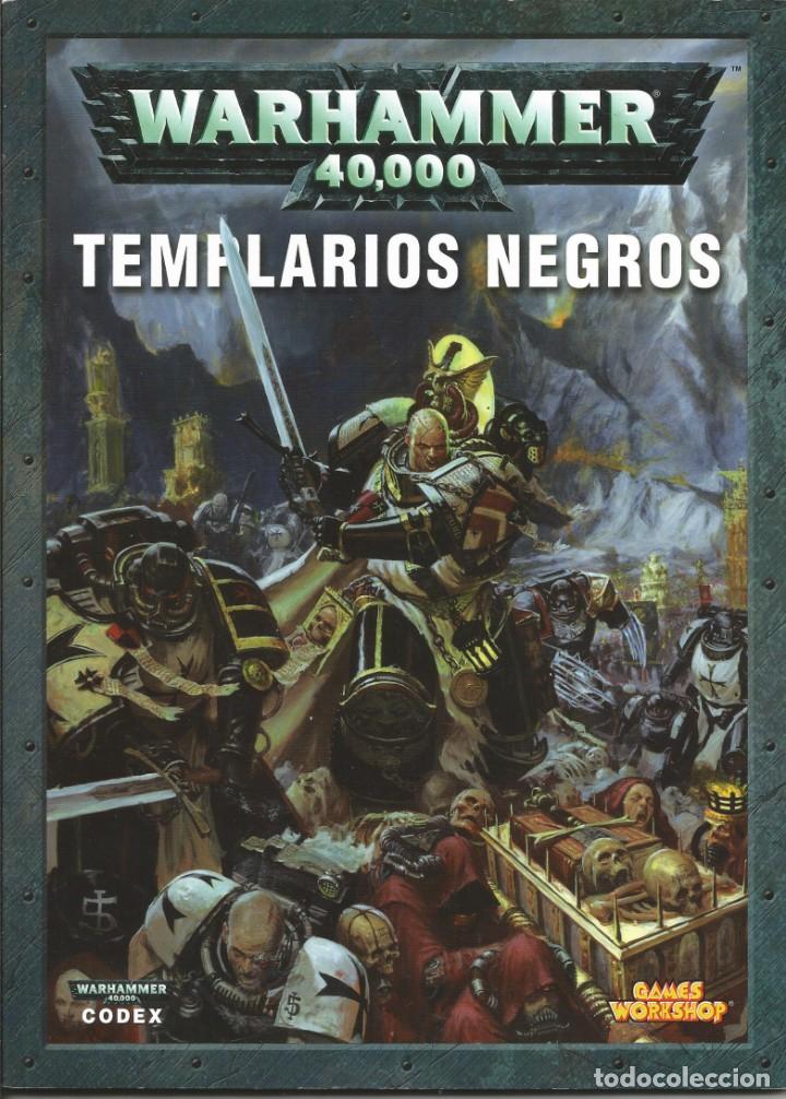 Juegos antiguos: Codex Warhammer 40000 templarios negros games workshop - Foto 1