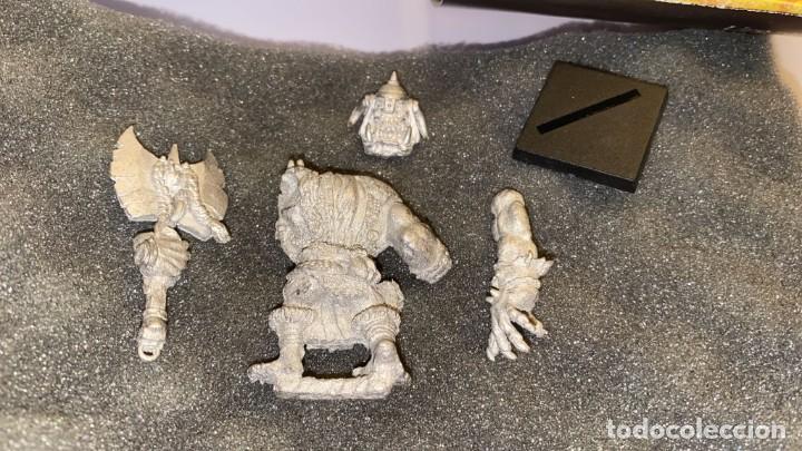 Juegos Antiguos: LIDER ORCO Urgzahk , Autor Felix Paniagua, Señor de la guerra WARHAMMER. DragonRune Miniatures. - Foto 6 - 247522465