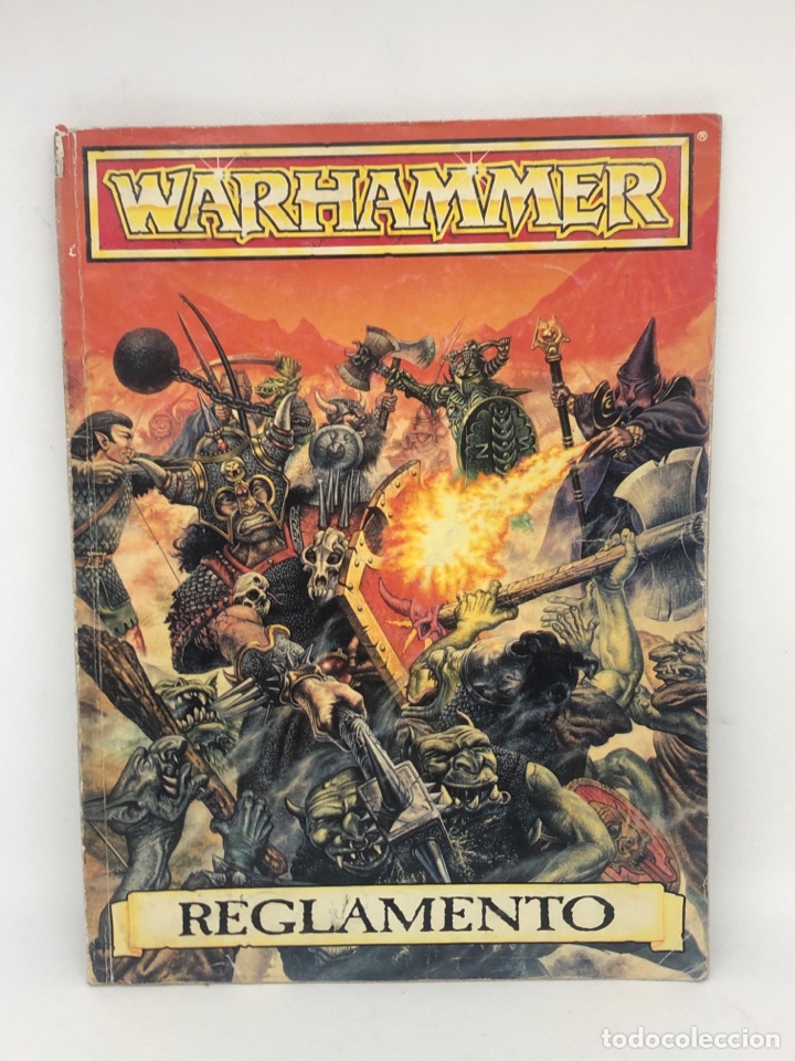 Juegos antiguos: WARHAMMER REGLAMENTO BOX34 - Foto 1