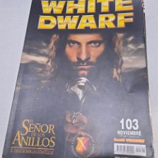 Juegos Antiguos: WHITE DWARF. NUMERO 103. Lote 260386140