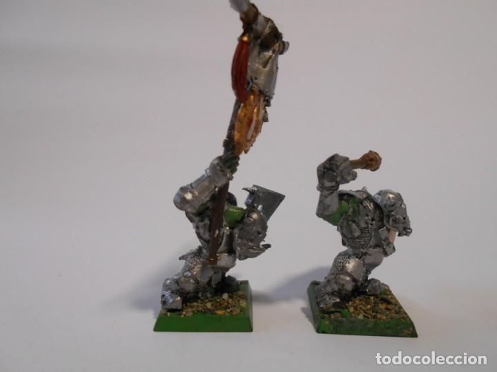 Juegos antiguos: WARHAMMER FANTASY : SET , CONJUNTO ORCOS - Foto 3