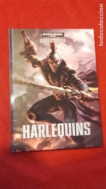 Juegos antiguos: WARHAMMER 40.000 - CODEX ELDAR - HARLEQUINS - CARTONE 96 PAG. - Foto 1