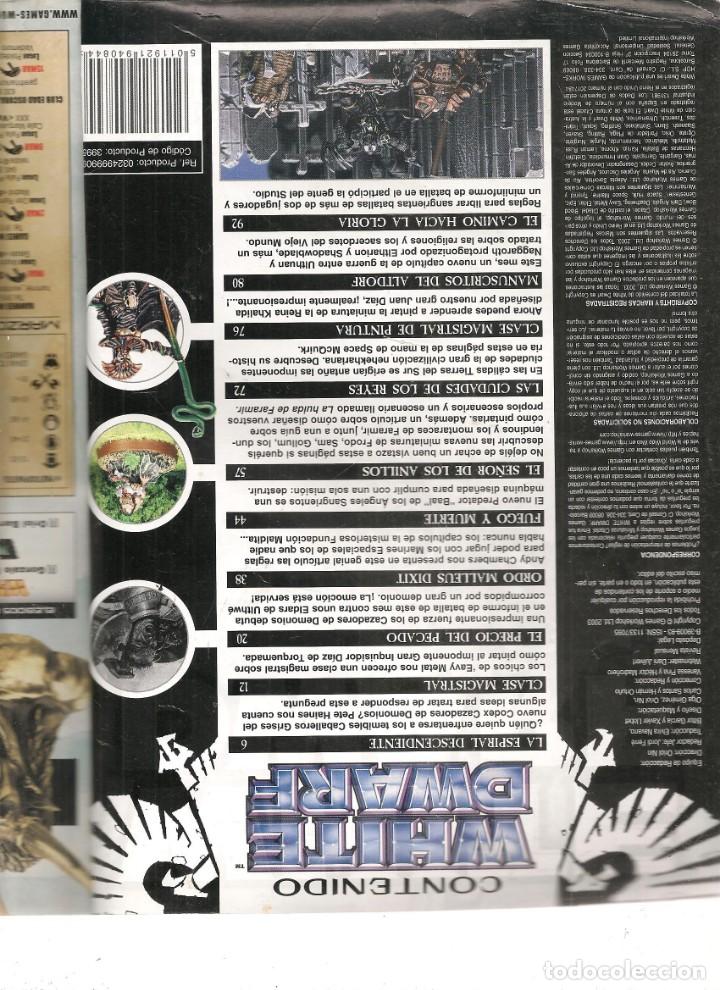 Juegos antiguos: WHITE DWARF. N&ordm; 95. MARZO, 2003. (P/B60). - Foto 2