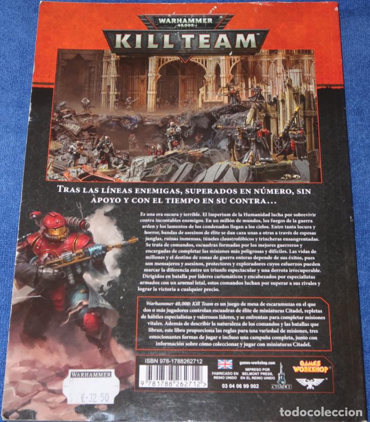 Juegos antiguos: Manual b&aacute;sico - Kill Team - Warhammer 40000 (2019) - Foto 2