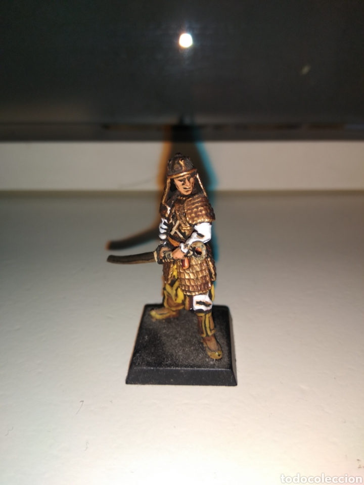 Juegos antiguos: Warhammer Nippon. H&eacute;roe samur&aacute;i. (Bushido, plomo) - Foto 1