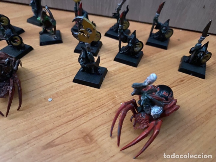 Juegos antiguos: WARHAMMER 14 FIGURAS PINTADAS. - Foto 2