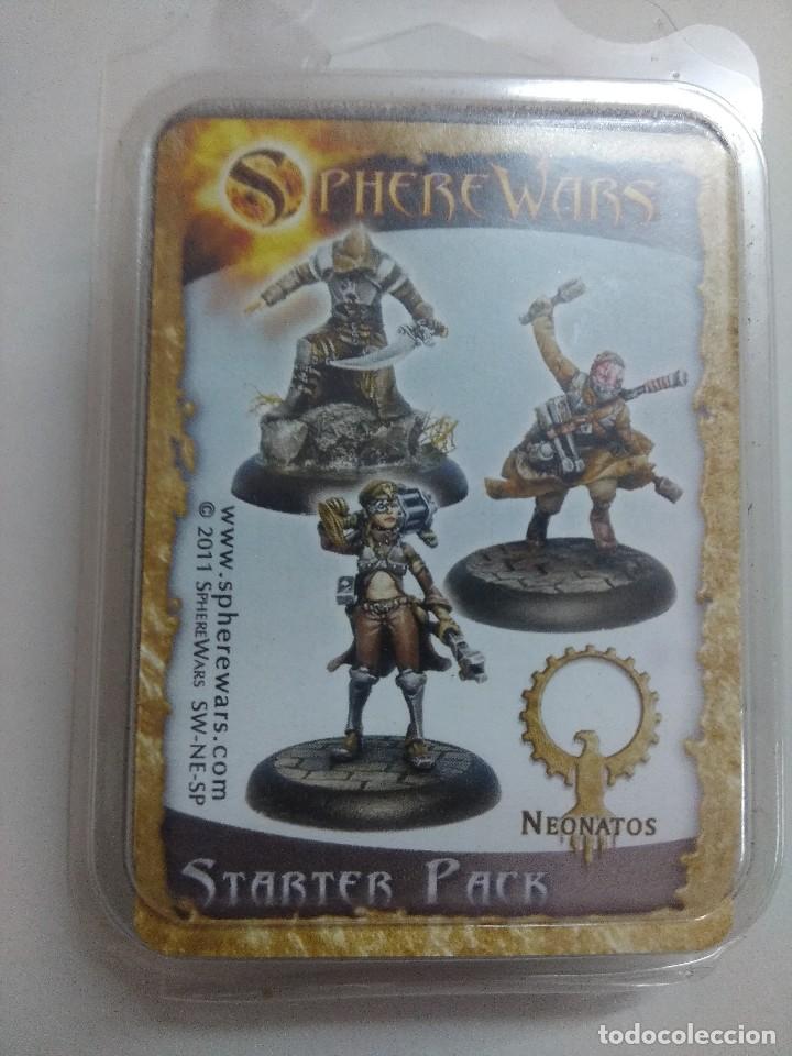 Juegos antiguos: SPHERE WARS/NEONATOS/STARTER PACK/NUEVO. - Foto 1