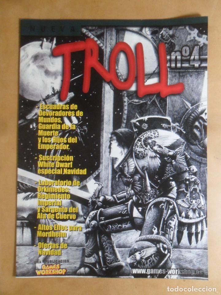 Juegos antiguos: REVISTA TROLL N&ordm; 4 - GAMES WORKSHOP - Foto 1