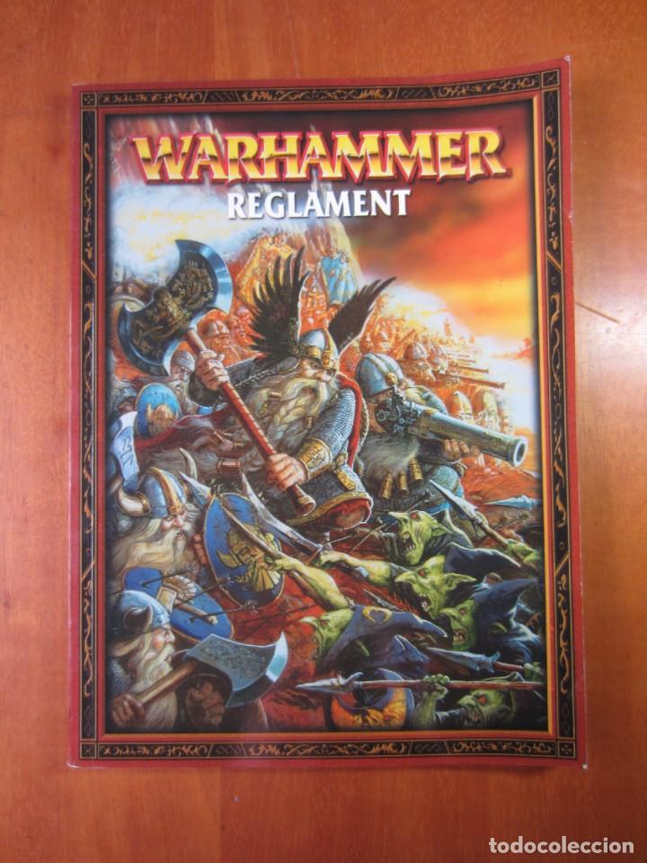 Juegos antiguos: Reglamento Warhammer (Games Workshop) (Catal&aacute;n) - Foto 1