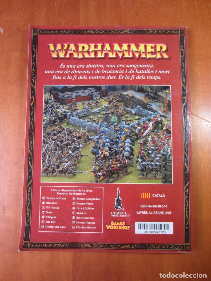 Juegos antiguos: Reglamento Warhammer (Games Workshop) (Catal&aacute;n) - Foto 3