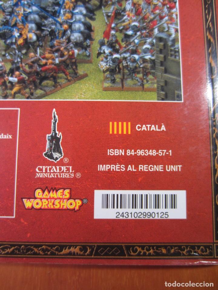 Juegos antiguos: Reglamento Warhammer (Games Workshop) (Catal&aacute;n) - Foto 4