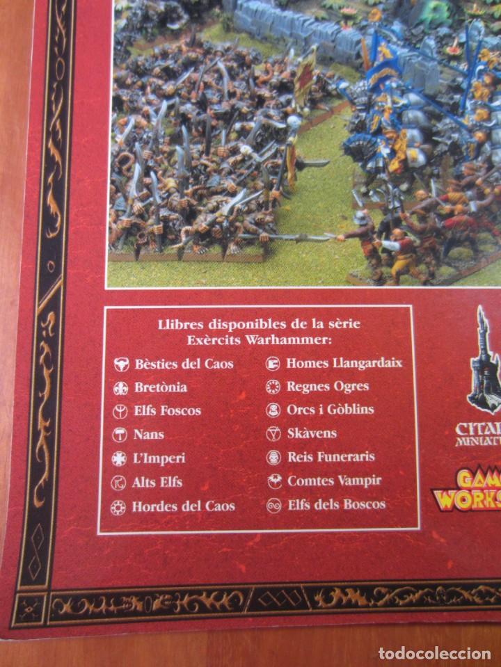 Juegos antiguos: Reglamento Warhammer (Games Workshop) (Catal&aacute;n) - Foto 5