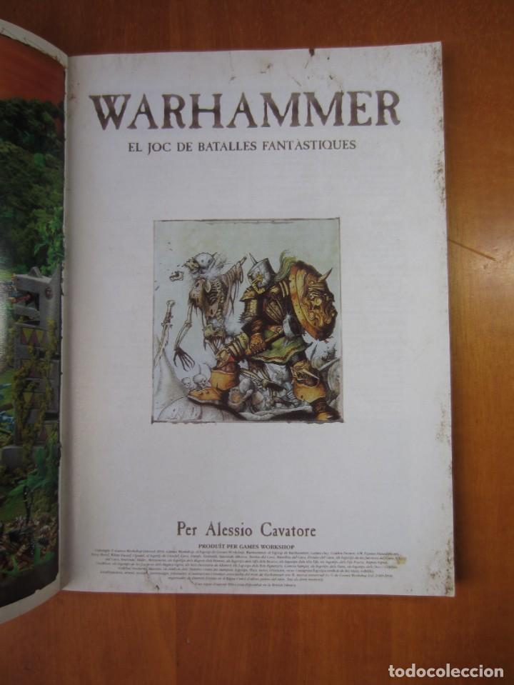 Juegos antiguos: Reglamento Warhammer (Games Workshop) (Catal&aacute;n) - Foto 6