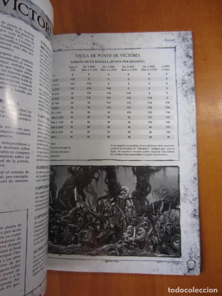 Juegos antiguos: Reglamento Warhammer (Games Workshop) (Catal&aacute;n) - Foto 9
