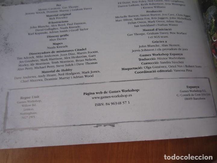Juegos antiguos: Reglamento Warhammer (Games Workshop) (Catal&aacute;n) - Foto 12