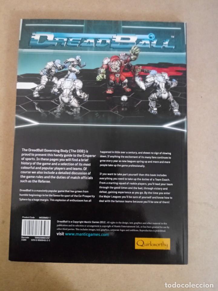 Juegos antiguos: Reglamento de Dreadball de Mantic Games 1&ordf; edici&oacute;n - Foto 2