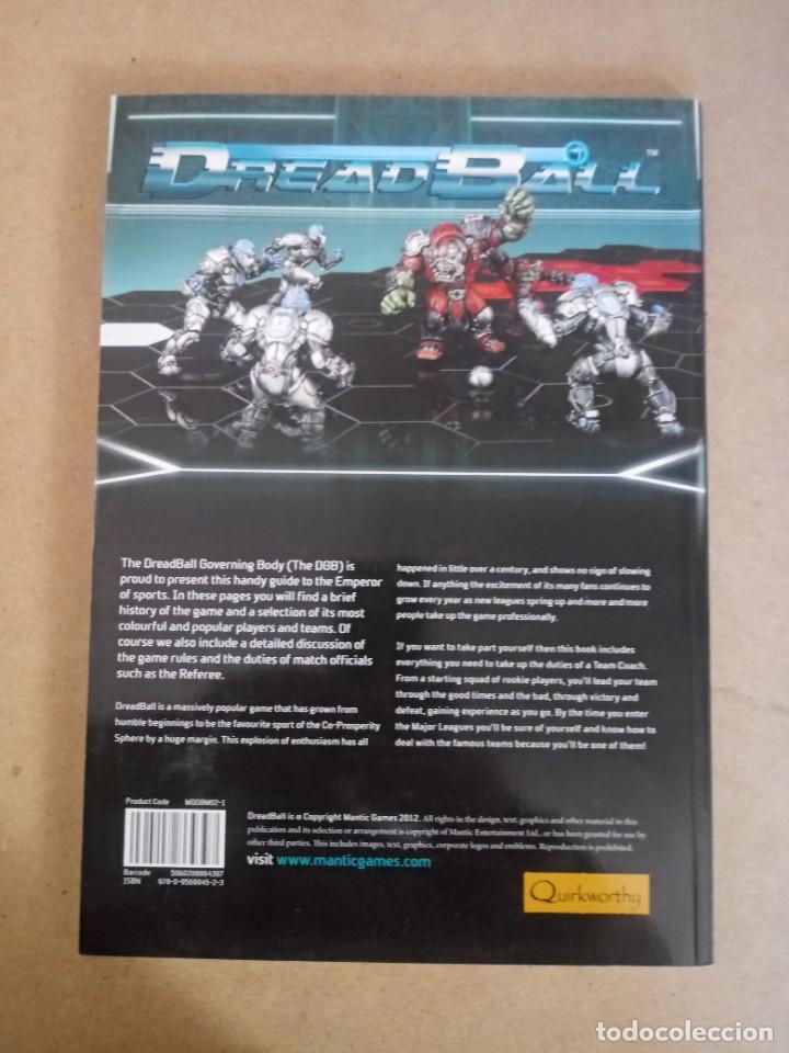 Juegos antiguos: Reglamento de Dreadball de Mantic Games 1&ordf; edici&oacute;n - Foto 2
