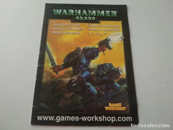 Juegos antiguos: CATALOGO WARHAMMER 40.000 - Foto 1
