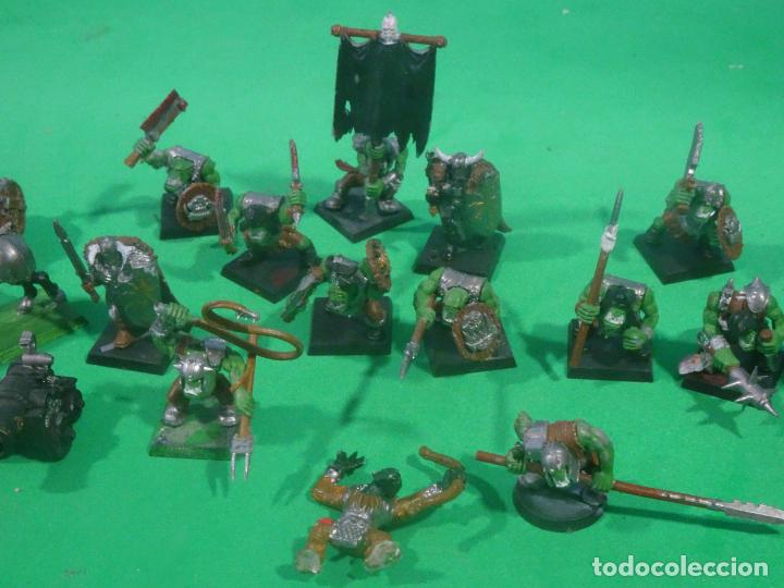 Juegos antiguos: Warshammer. ej&eacute;rcitos Orcos, arqueros infanter&iacute;a - Foto 8