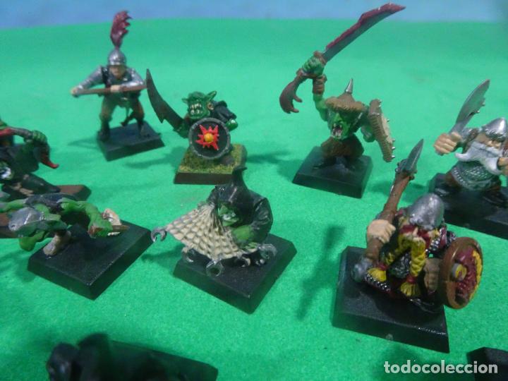 Juegos antiguos: Warshammer. ej&eacute;rcitos Orcos, arqueros infanter&iacute;a - Foto 10