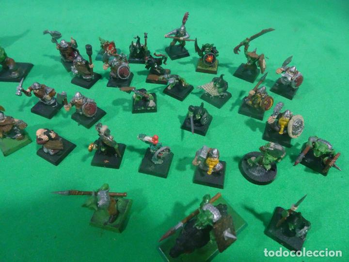 Juegos antiguos: Warshammer. ej&eacute;rcitos Orcos, arqueros infanter&iacute;a - Foto 12