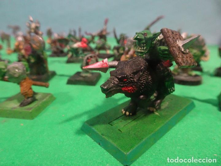 Juegos antiguos: Warshammer. ej&eacute;rcitos Orcos, arqueros infanter&iacute;a - Foto 14