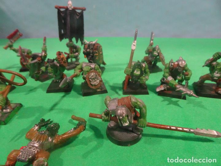 Juegos antiguos: Warshammer. ej&eacute;rcitos Orcos, arqueros infanter&iacute;a - Foto 18
