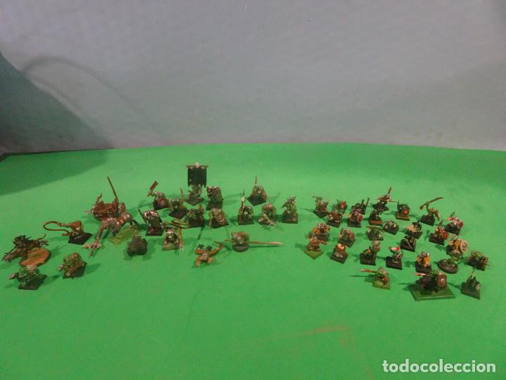 Juegos antiguos: Warshammer. ej&eacute;rcitos Orcos, arqueros infanter&iacute;a - Foto 1
