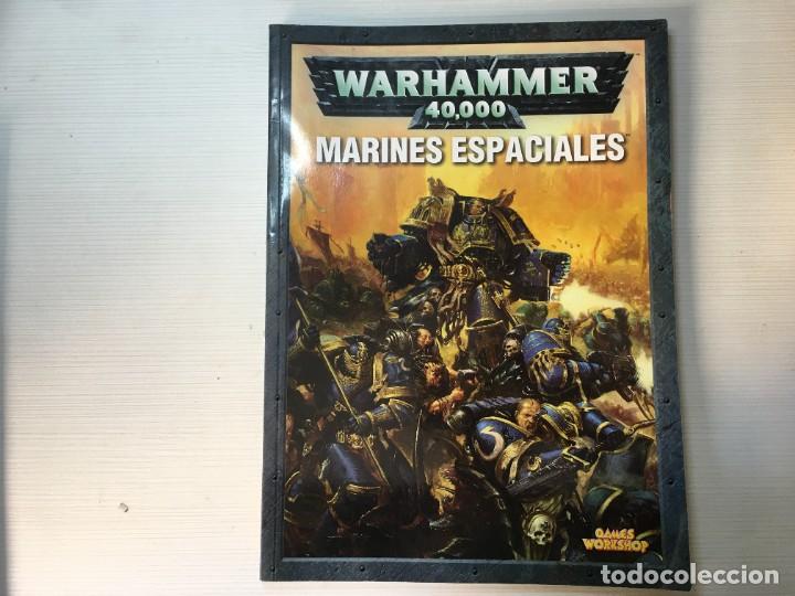 Juegos antiguos: WARHAMMER 40000 MARINES ESPACIALES CODEX - Foto 1