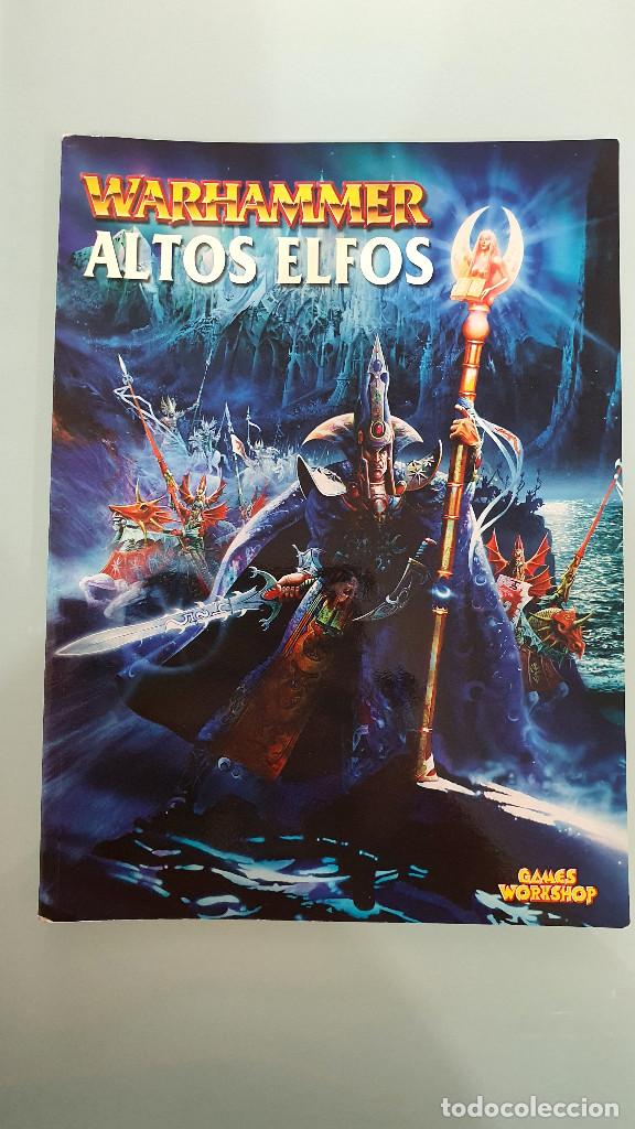 Juegos antiguos: Libro de Ej&eacute;rcito de Altos Elfos - Warhammer Sexta Edici&oacute;n - Foto 1