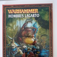 Juegos Antiguos: HOMBRES LAGARTO WARHAMMER LIBRO CODEX. Lote 335829733