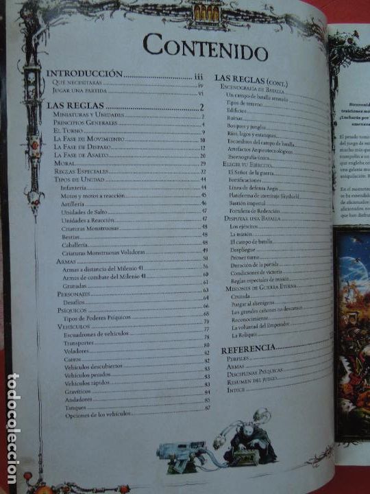 Juegos antiguos: WARHAMMER 40.000 - REGLAMENTO - GAMES WORKSHOP 2012. - Foto 3