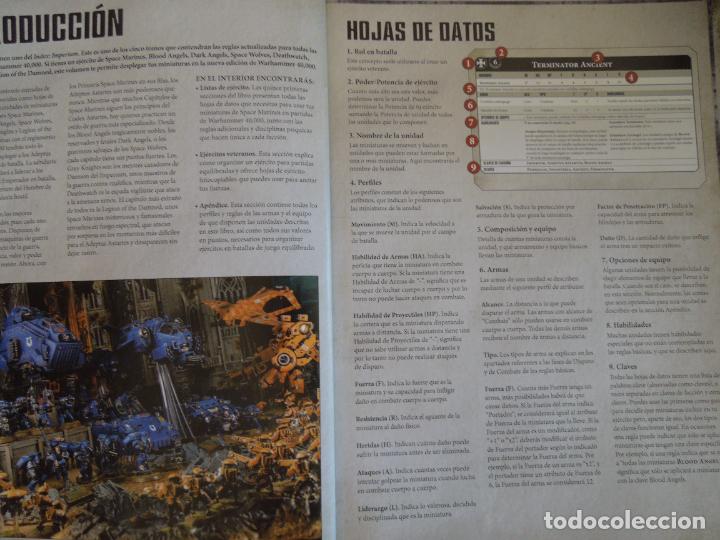 Juegos antiguos: WARHAMMER 40000 - INDEX : IMPERIUM 1 - GAMES WORKSHOP - Foto 8