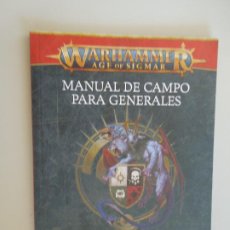 Juegos Antiguos: WARHAMMER AGE OF SIGMAR - MANUAL DE CAMPO PARA GENERALES - PERFILES DE BATALLA CAMPAL 2021.