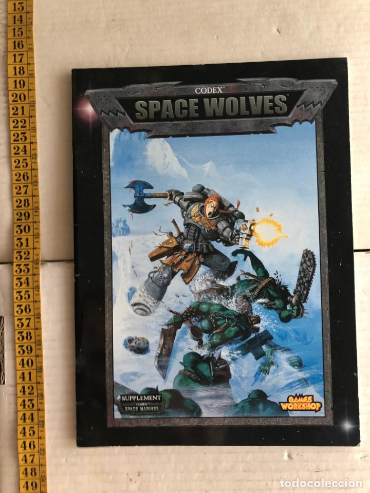 Juegos antiguos: WARHAMMER 40000 CODEX SPACE WOLVES - KREATEN - Foto 1