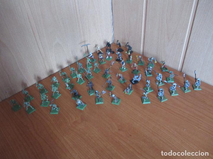 Juegos antiguos: WARHAMMER , LOTE 50 FIGURAS - Foto 16