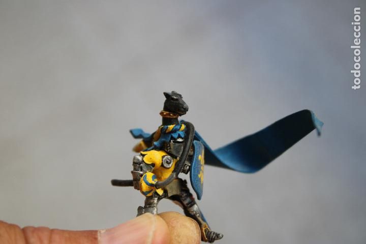 Juegos antiguos: ginete figura de plomo - Foto 5