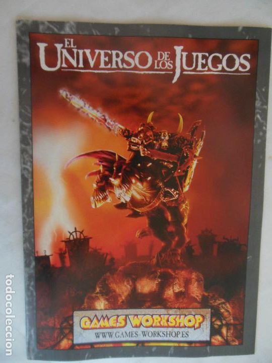 Juegos antiguos: EL UNIVERSO DE LOS JUEGOS -GAMES WORKSHOP - Foto 1
