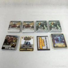 Juegos Antiguos: LOTE 5 BARAJAS CARTAS WARHAMMER 40.000 - TRIUMVIRATE OF YNNEAD - RISE OF THE PRIMARCH - IMPERIUM. Lote 361151855