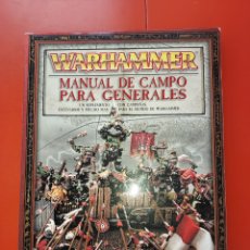 Juegos Antiguos: WARHAMMER, MANUAL DE CAMPO PARA GENERALES.. Lote 362178600