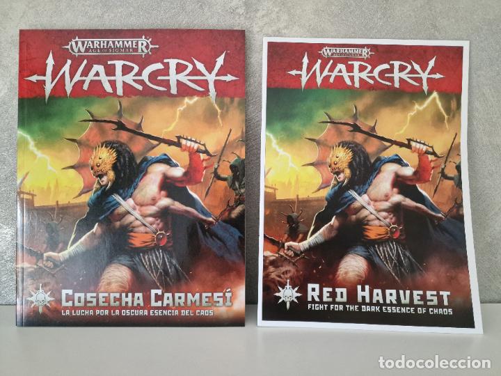 Juegos antiguos: LIBROS WARCRY COSECHA CARMESI - Foto 1
