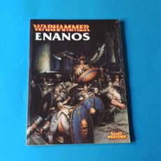 Juegos Antiguos: ENANOS LIBRO EJÉRCITO WARHAMMER EDICIÓN 2000. Lote 365725411