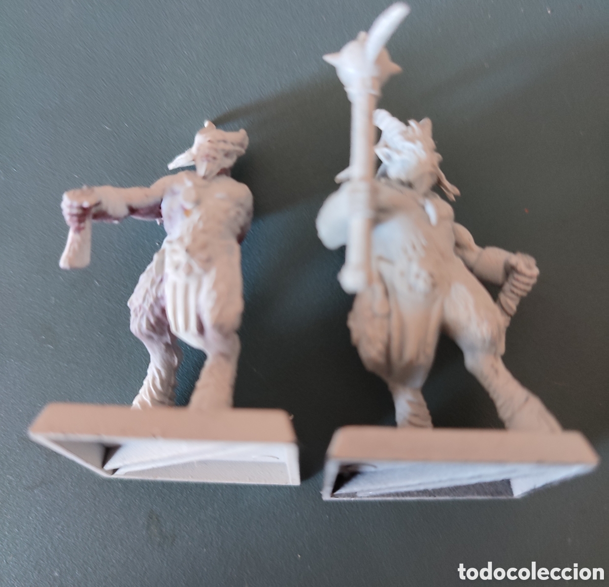 Juegos antiguos: Lote de 8 figuras de Warhammer - Foto 2