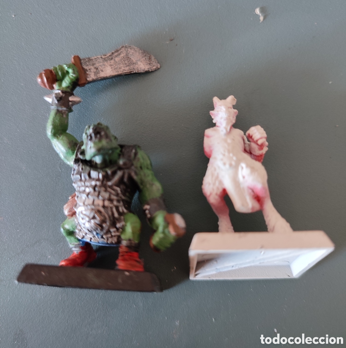 Juegos antiguos: Lote de 8 figuras de Warhammer - Foto 5