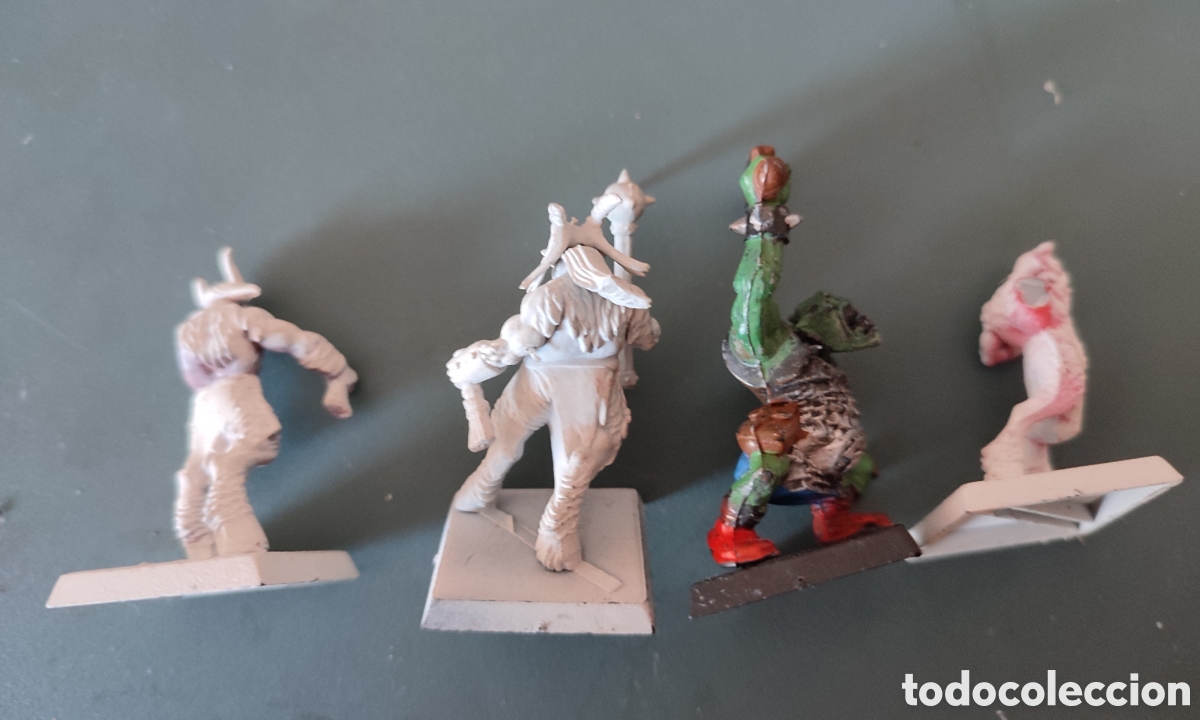 Juegos antiguos: Lote de 8 figuras de Warhammer - Foto 6
