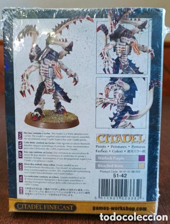 Juegos antiguos: WARHAMMER 40.000 Tyranid Lictor - Foto 2