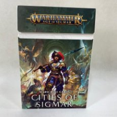 Juegos Antiguos: WARHAMMER - WARSCROLL CARDS - CITIES OF SIGMAR - COMPLETO